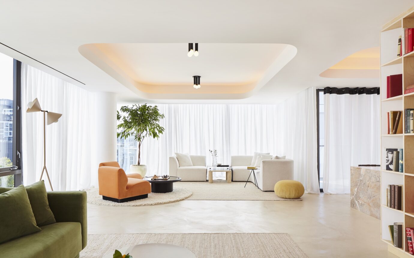 Biophilic Condo Design - Toronto living room